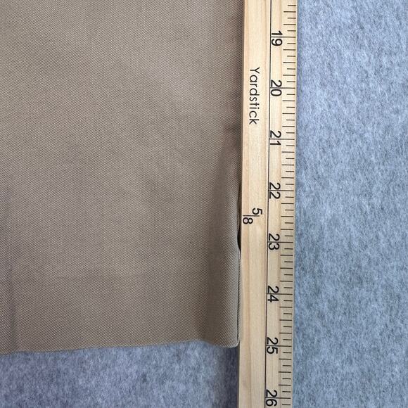 J.Crew Stretch City Fit Pants WMNS 10 Tan Mid Rise Wide Leg Trouser Cotton Blend - Picture 7 of 8